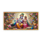 Radha Krishna Spiritual Wall Art | Uplift Your Decor with Canvas Myntra