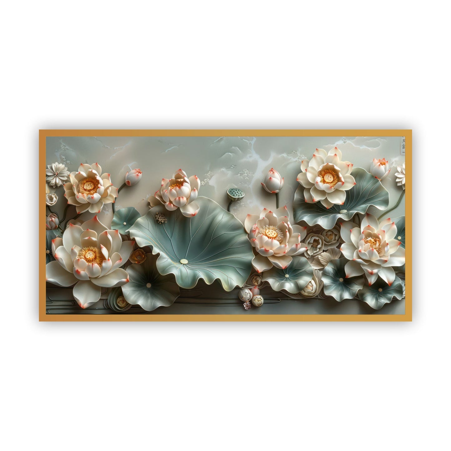 Botanical Flower Wall Painting | Nature Lover’s Choice