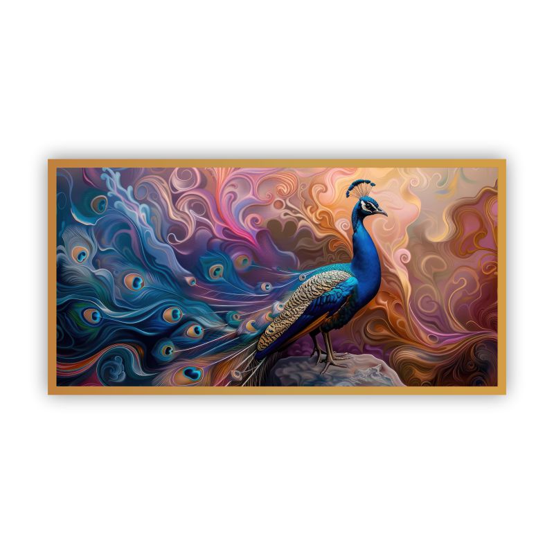 Peacock paintings