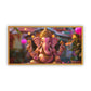 Lord Ganesha Tranquil Wall Painting | Elevate Your Interior by Canvas Myntra