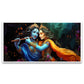 Canvas Myntra illustration | Radha Krishna Art | Canvas Wall Painting for Living Room, Bedroom, and Office.