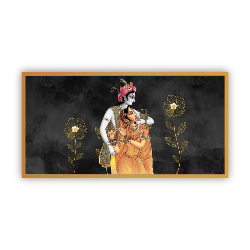 Canvas Myntra Radha Krishna Art | Tranquil Wall Paintings to Uplift Your Space