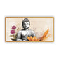 Serenity of Lord Buddha Wall Paintings by Canvas Myntra