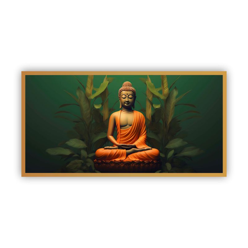 Canvas Myntra Buddha Painting | Serenity for Your Home and Office