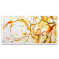 Canvas Myntra abstract-white-gold-luxuryWall Painting for Living Room, Bedroom, Office.