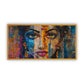 Abstract Figures in Motion: Wall Paintings by Canvas Myntra