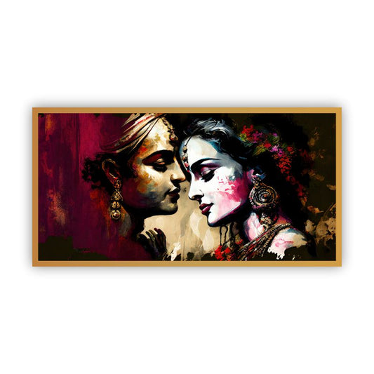 Krishna Wall Paintings by Canvas Myntra