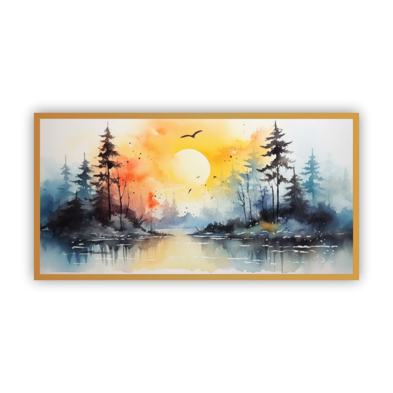 Breathtaking Nature Scenery Wall Paintings by Canvas Myntra