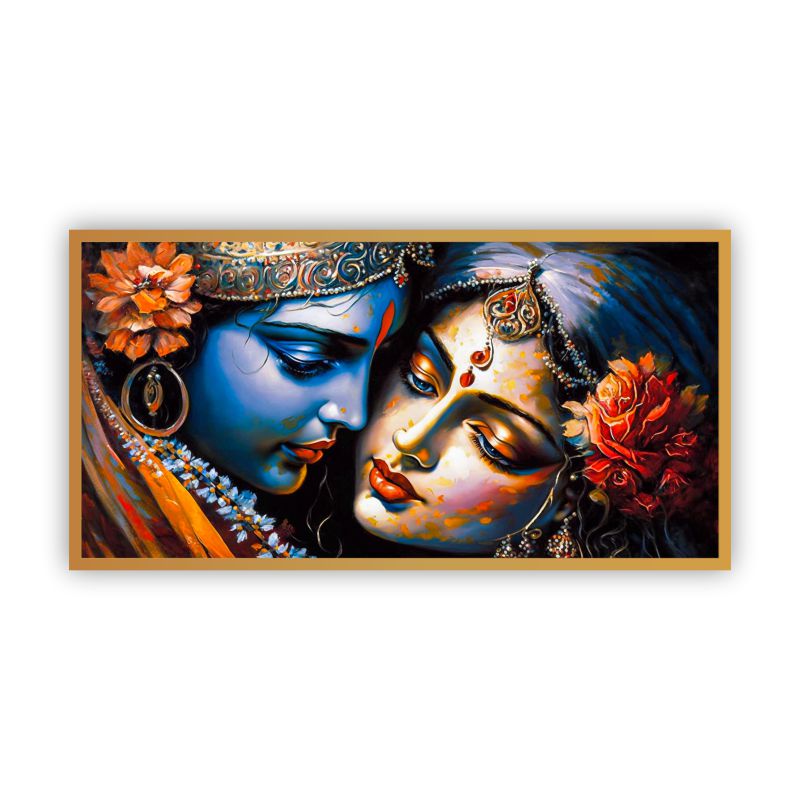 Krishna Wall Paintings by Canvas Myntra