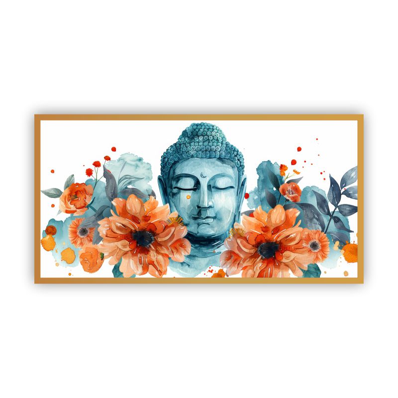 Radiant Gautam Buddha Wall Art | Serenity in Every Stroke