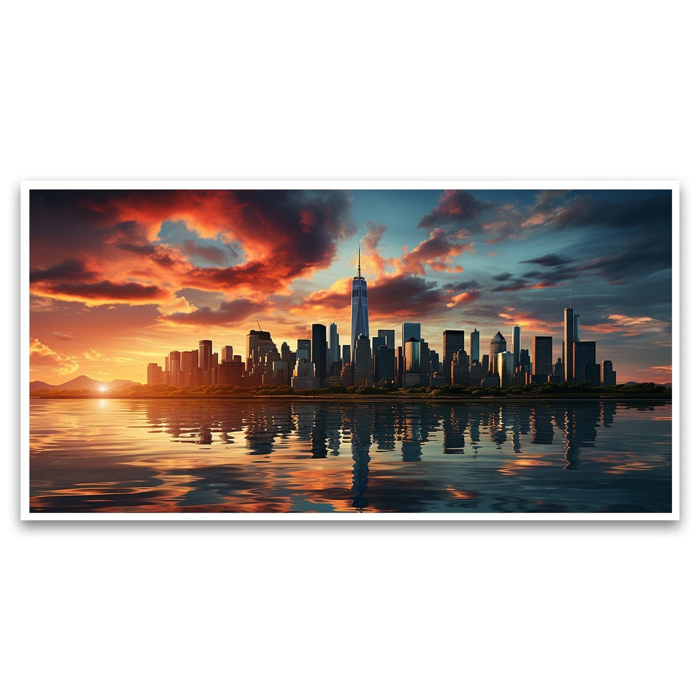 Capturing the City | New York Canvas Painting for Modern Spaces