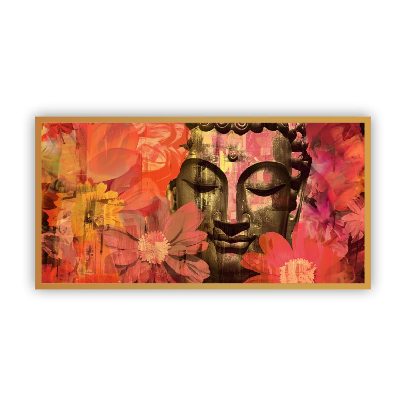 Canvas Myntra Buddha Art | Spiritual Zen Paintings for Calm Interiors