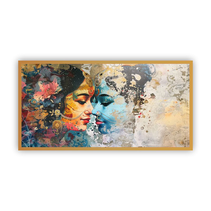 Krishna Wall Paintings by Canvas Myntra