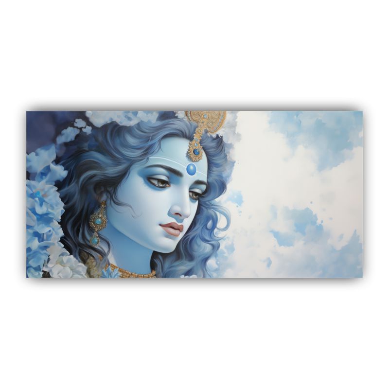 Krishna Wall Paintings by Canvas Myntra