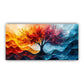 Vibrant Colorful Tree Nature Painting | Stunning Canvas Wall Art for Home Décor