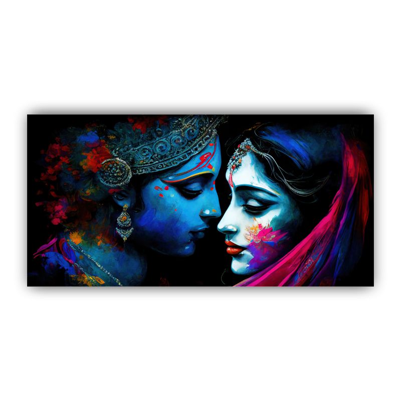 Krishna Wall Paintings by Canvas Myntra