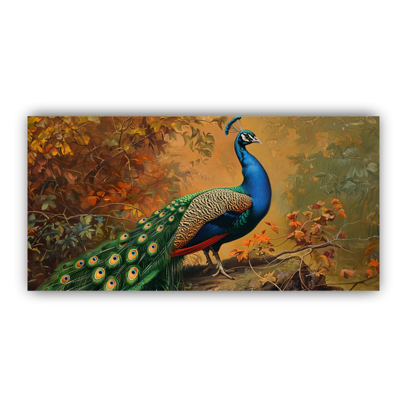 Peacock paintings