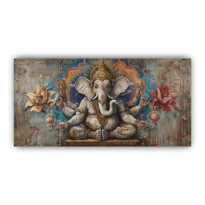 Lord Ganesha Wall Paintings