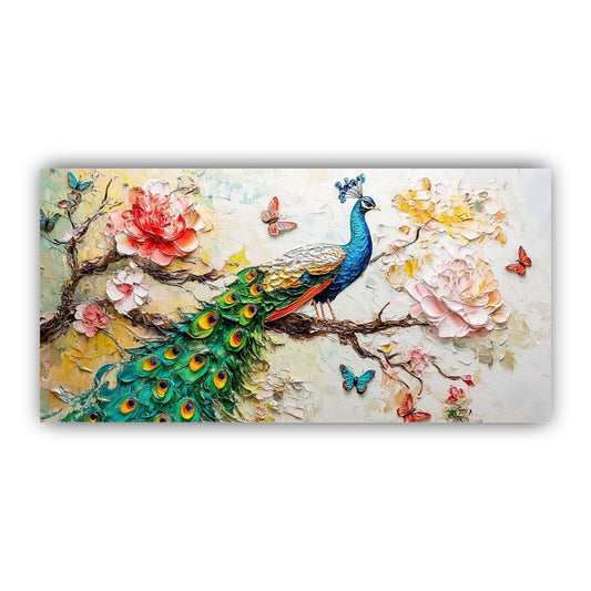 Peacock paintings