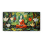 Serenity of Lord Buddha Wall Paintings by Canvas Myntra