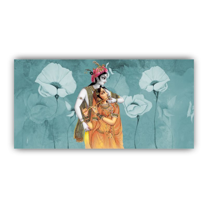 Krishna Wall Paintings by Canvas Myntra