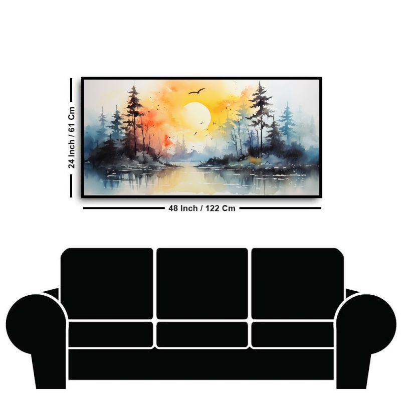 Breathtaking Nature Scenery Wall Paintings by Canvas Myntra