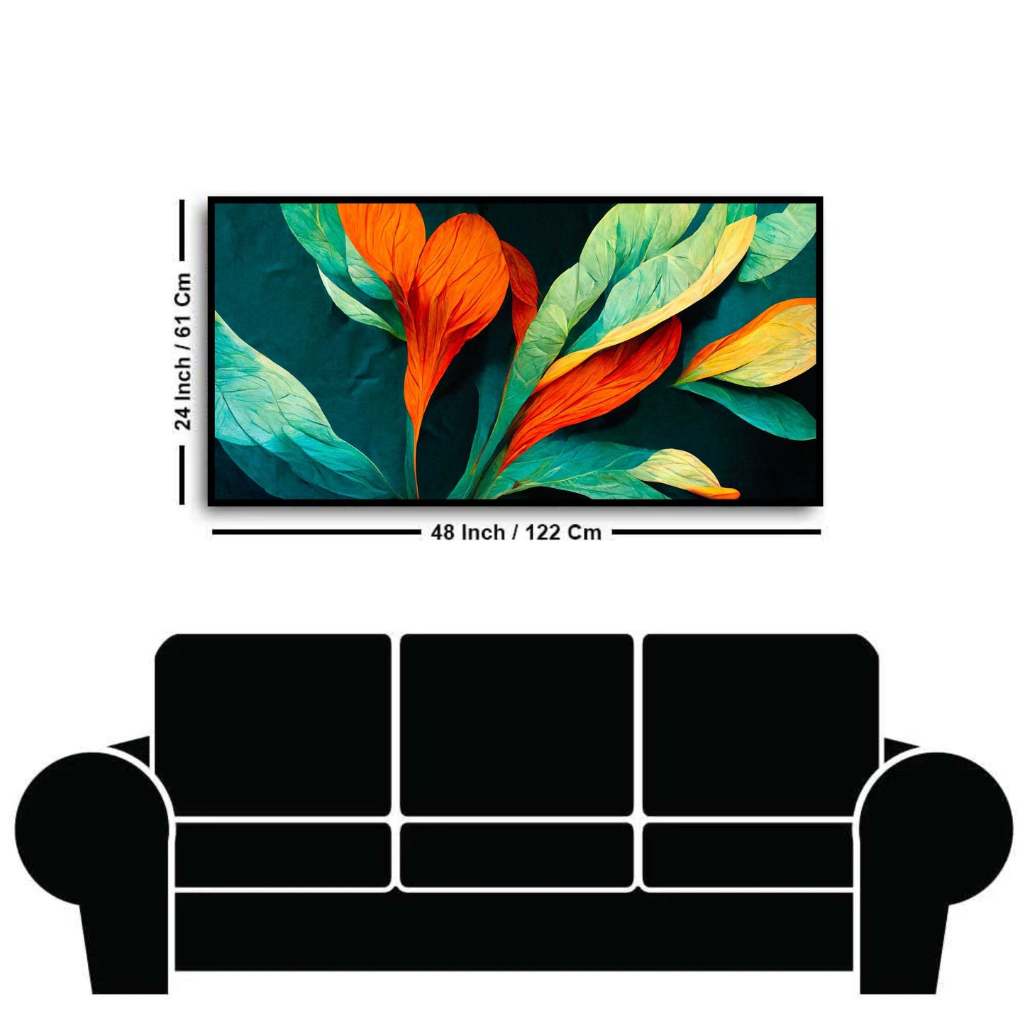 Beautiful Flower Wall Painting | Perfect Gift Idea