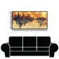 Stunning City Landscape Canvas Wall Art | Elegant Urban Skyline Painting for Home & Office Décor