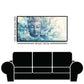 Serenity of Lord Buddha Wall Paintings by Canvas Myntra