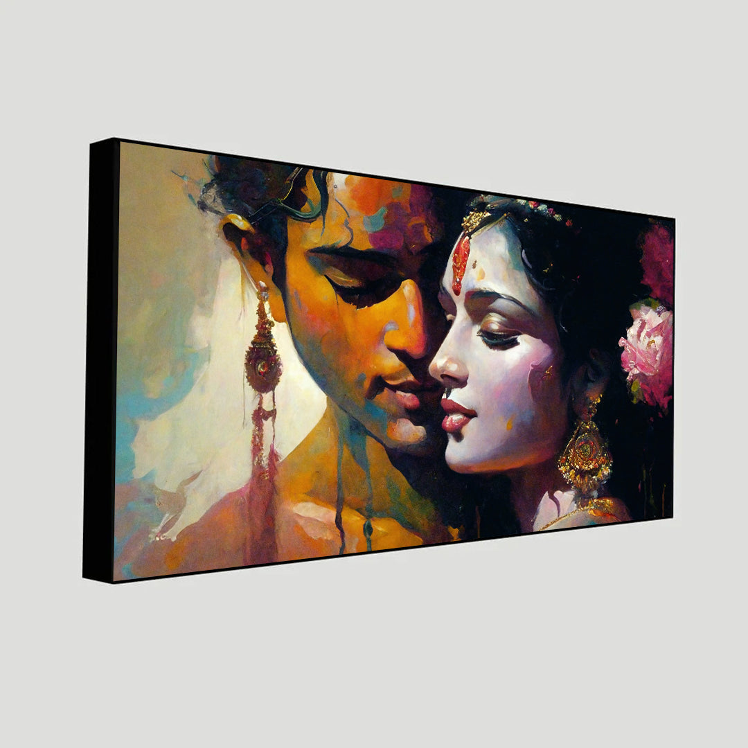 Krishna Wall Paintings by Canvas Myntra