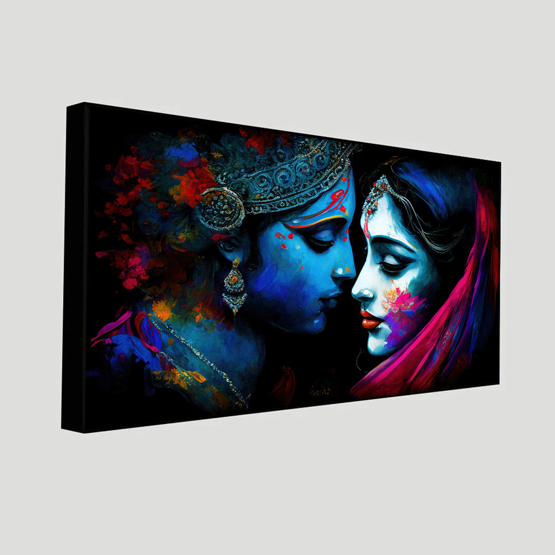 Krishna Wall Paintings by Canvas Myntra