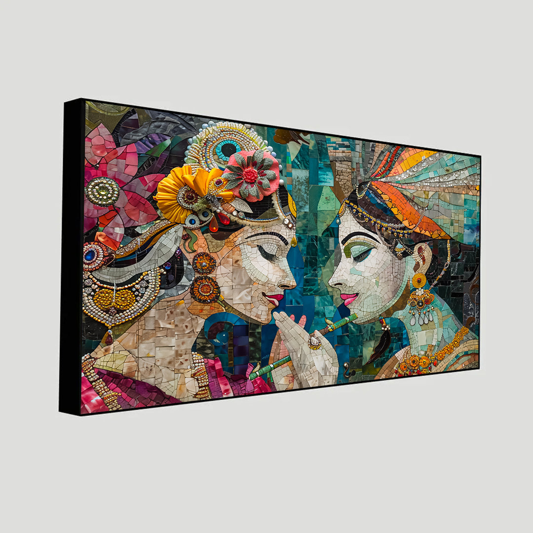 Krishna Wall Paintings by Canvas Myntra