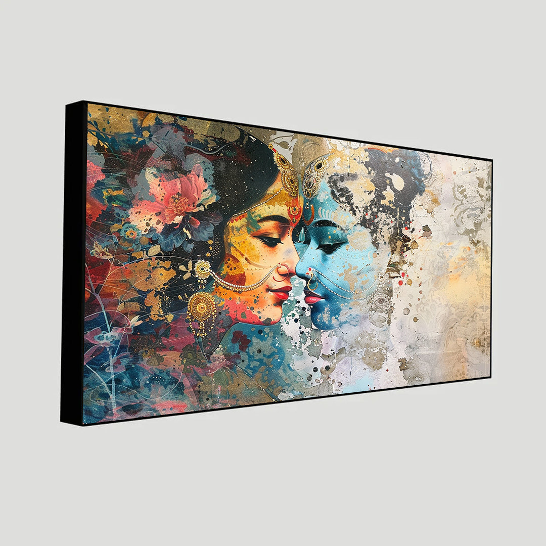 Krishna Wall Paintings by Canvas Myntra