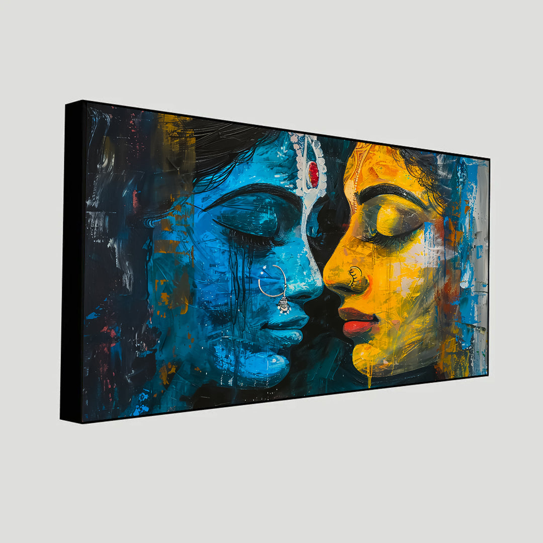 Krishna Wall Paintings by Canvas Myntra