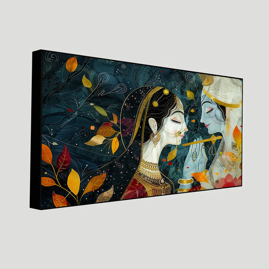 Krishna Wall Paintings by Canvas Myntra