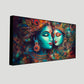 Krishna Wall Paintings by Canvas Myntra