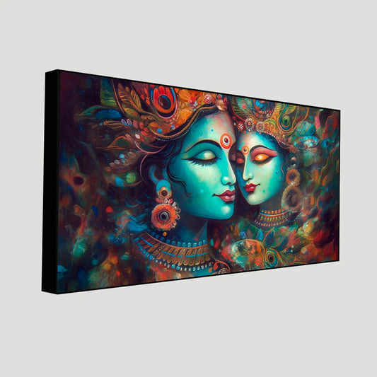 Krishna Wall Paintings by Canvas Myntra