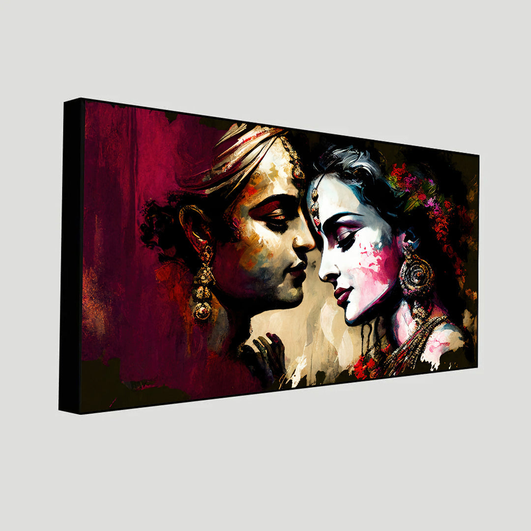 Krishna Wall Paintings by Canvas Myntra