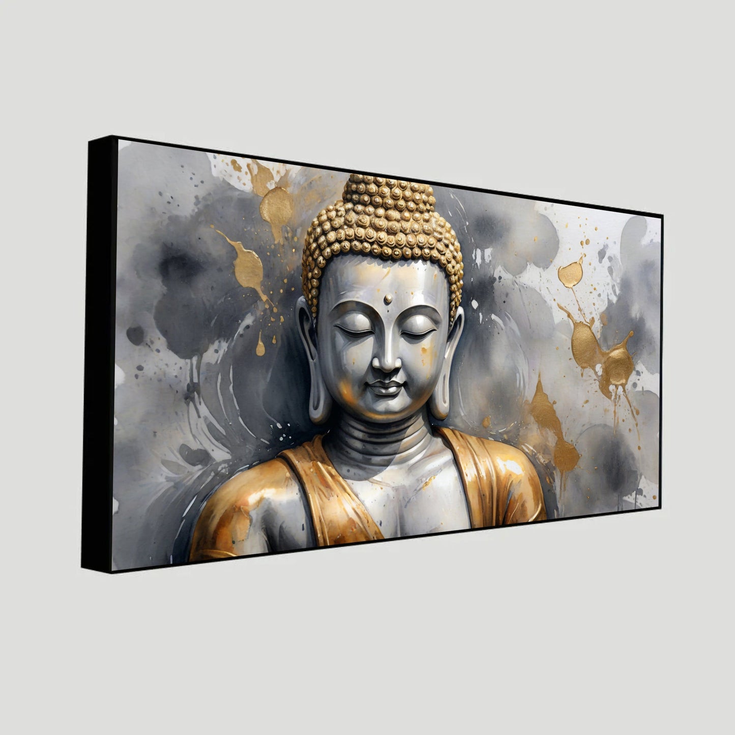 Canvas Myntra Buddha Wall Art | Perfect Addition to Your Meditation Space