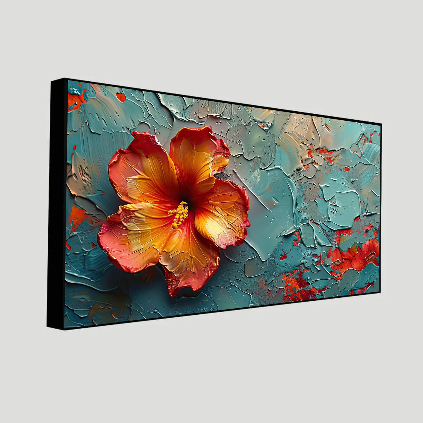 Botanical Floral Art for Wall | Flower Wall Painting