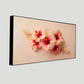 Delicate Flower Wall Painting | Elegant Floral Art for Dining Room Decor