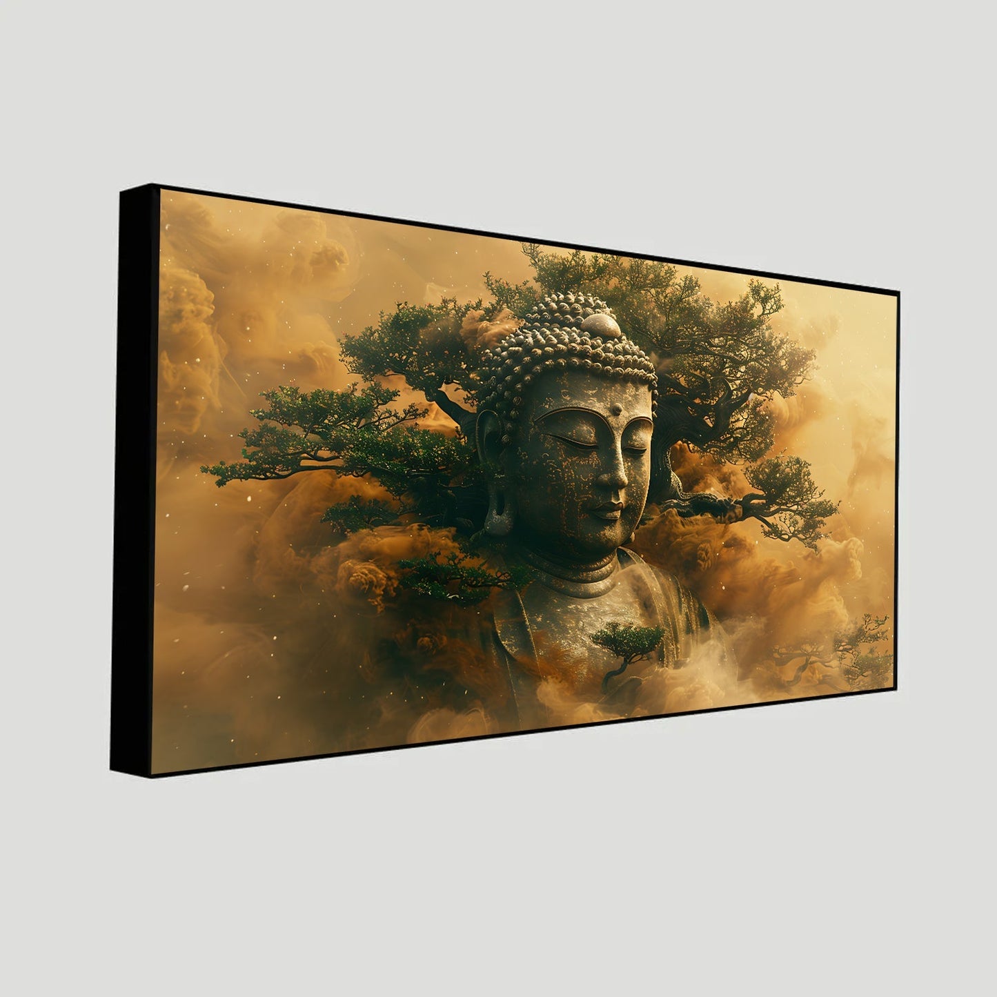 Elegant Gautam Buddha Canvas Wall Art | Tranquil Zen Decor for Peaceful Interiors