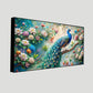 Canvas Myntra Peacock Painting | Enhance Your Space with Zen Serenity