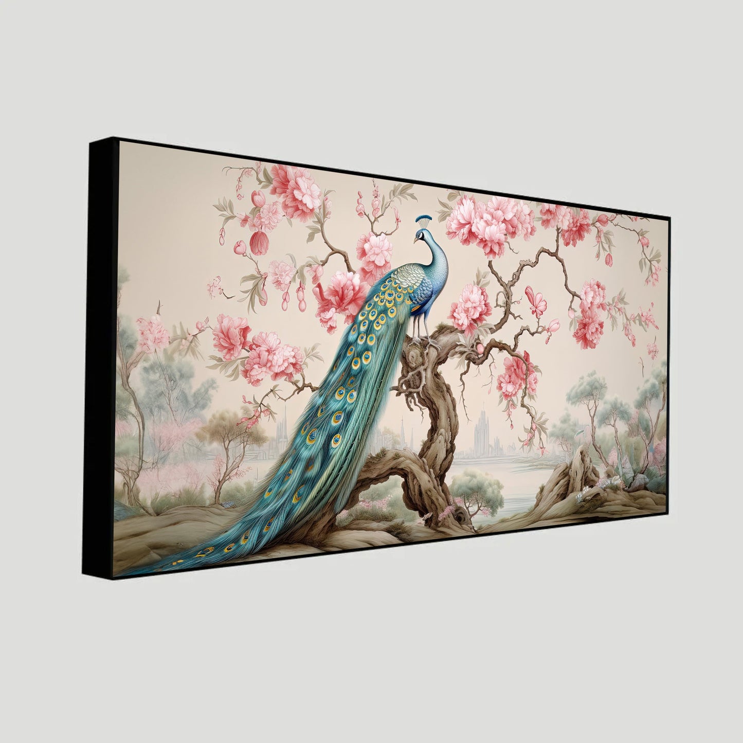 Peacock Canvas Wall Art | Bring Peace Home with Canvas Myntra