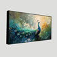 Peacock Wall Painting | Tranquil Home Decor by Canvas Myntra