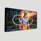 Elegant Krishna Wall Painting | Peaceful Home Decor