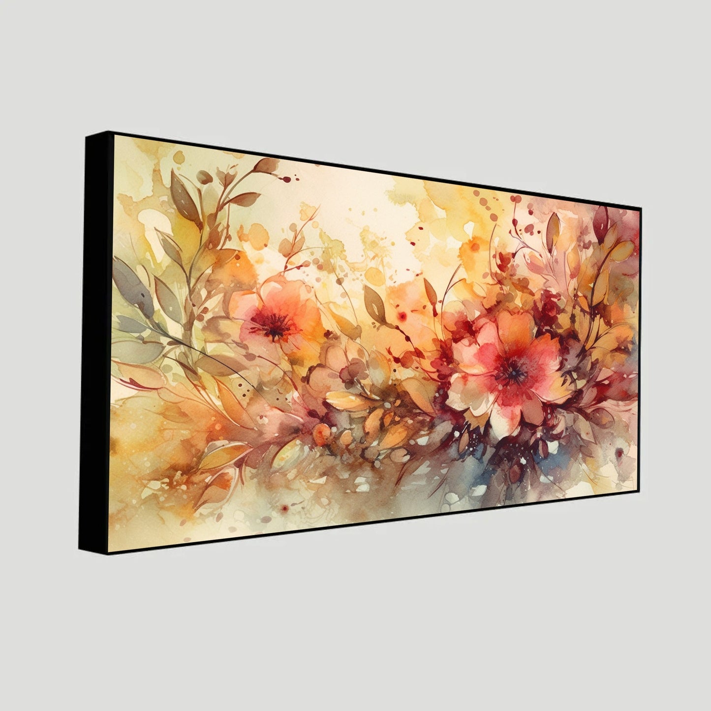 Large Flower Wall Painting | Bring Nature Indoors