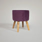 velvet Ottoman / Pouffy