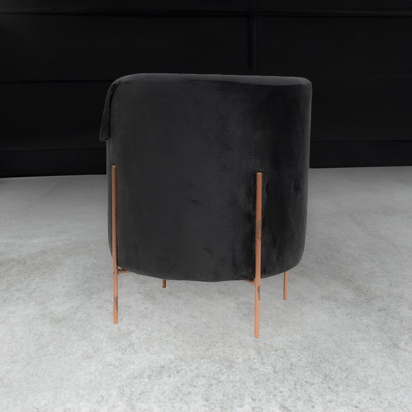 Black Ottoman