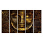 Serenity Embodied Buddha Canvas Wall Painting for Peaceful Home and Office Decor